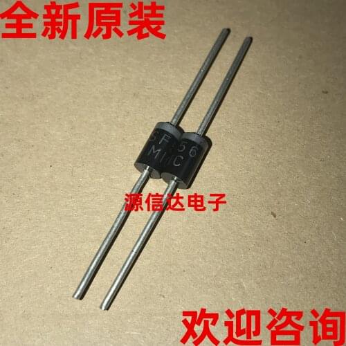 5PCS Real picture shooting of new imported SF56 5A 600V DO201AD fast recovery rectifier charging diode