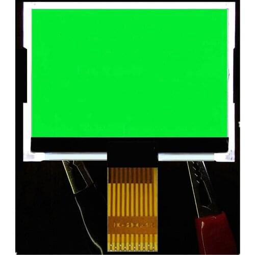 12864L1 LCD12864 dot matrix LCD 128 * 64 10PIN COG3.3V LCD screen size 53mm * 40mm with backlight