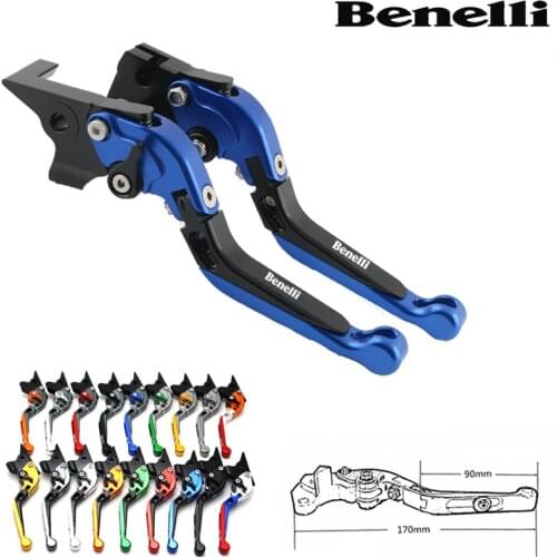 CNC Adjustable Foldable Extendable Motorbike Brakes Clutch Levers For Benelli 752S 752 S 2019 TNT300 TNT600 2019