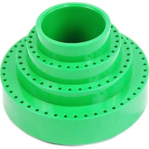 116 Holes Nail Art Drill Bits Empty Storage Box Holder Stand Display Container Case Organizer Tools Manicure Accessories