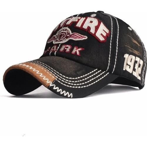 Mens Cotton Baseball Cap Snapback Hat Summer Hip Hop Fitted Embroidery Mesh Hats Casual Sun Cap