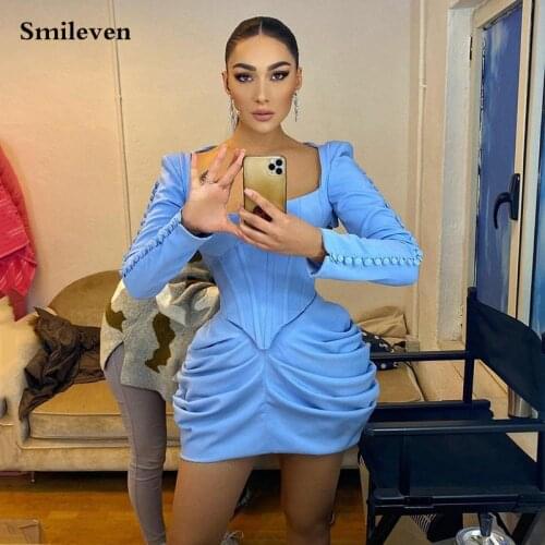 Женские платья с длинным рукавом Smileven China At AliExpress