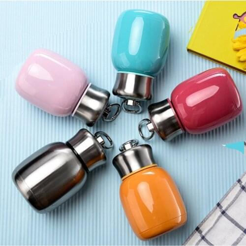 200ml Stainless Steel Hot Water Cup Double Insulate Mug Vacuum Flask, Keeps Drinks Cold Hot for 8 Hours, BPA Free