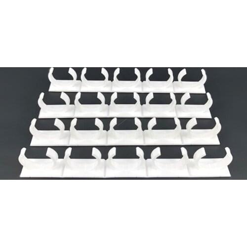 1/4 wall-mounted ingredients spice bottle holder plastic clip holder kitchen cabinet door hook jar spice rack tool wall hook