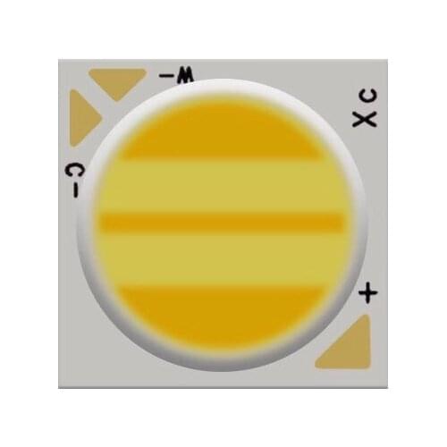 10pcs 24W Dimmable COB LED chip 1313 CRI 90 12W 2700+12W 5000K Tunable bridgelux LED COB chip high power led for downlight