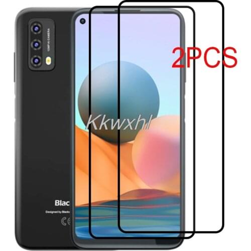 2PCS For Blackview A90 Screen Protector Case Full Glue Tempered Glass Protective Cover On BlackviewA90