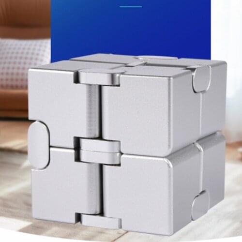 2020 Antistress Infinite Cube Infinity Cube Cool Cube Office Flip Cubic Puzzle Stress Reliever Autism Toys Relax Toy For Adults