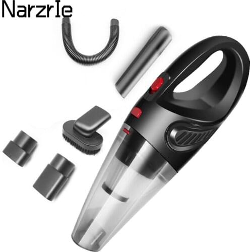 Car Wireless Vacuum Cleaner Handheld Powerful Cyclone Suction Portable Rechargeable Vacuum Cleaner for Car Home Pet Hair