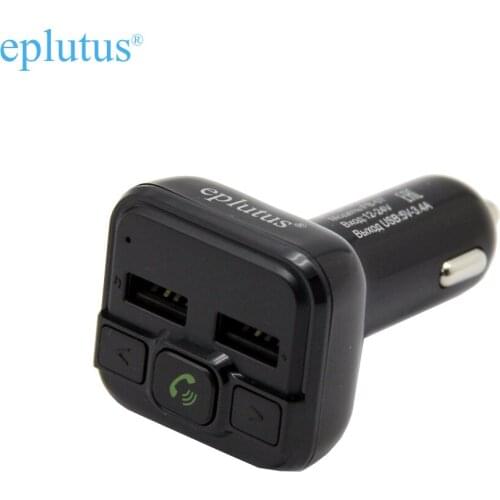 FM Transmitter Modulator Bluetooth Handsfree Car Kit Audio MP3 PlayerUSB Car FM Transmittor Phone Charger Eplutus FB07