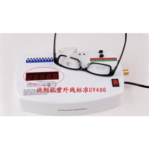 Cheap UV Glasses tester, 220v UV glasses to identify machine, inspection machine ,glasses radiation proof UV detector