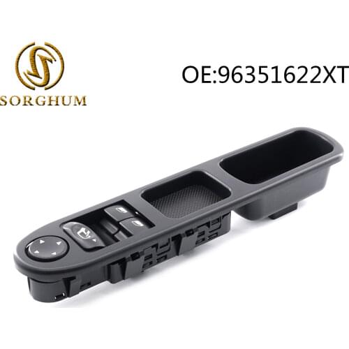 Electric Master Power Window Control Switch for Peugeot 307 2000-2005 96351622XT 6554.E4