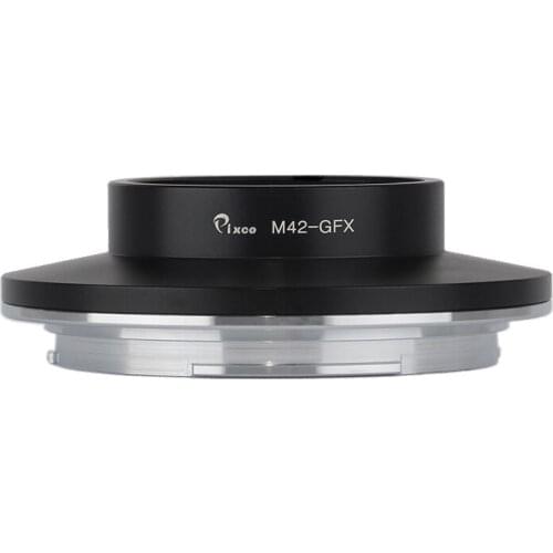 Pixco Lens Mount Adapter Ring for M42 Screw to Fujifilm GFX Camera 100S 100 50R 50S