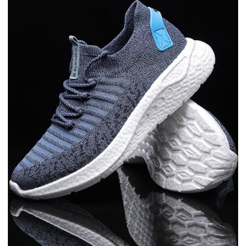 Male Sport Sneakers Sock Shoes for Man New Mens Running Shoes Outdoor Flat Mans Boys Walking Driving Fitness Shoes Size 39-46