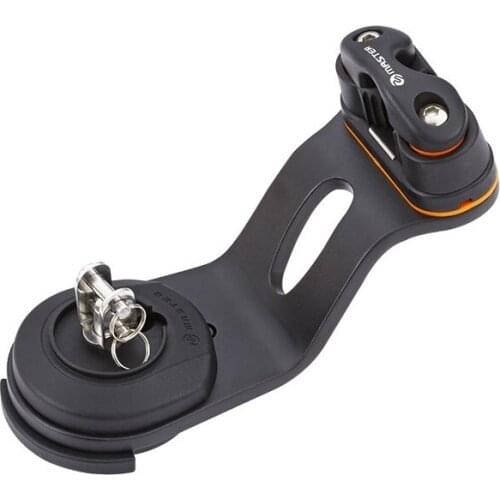 Marine Boat Yacht Sailboat Dinghy 32mm 1 1/4 Inch Small AL Cleat Fairlead Swivel Base Hardwares CB-1202F