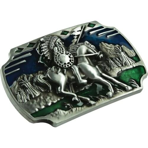 Alloy Rectangle Classic Style Mens Jewelry Cowboy Belt Buckle Accessories