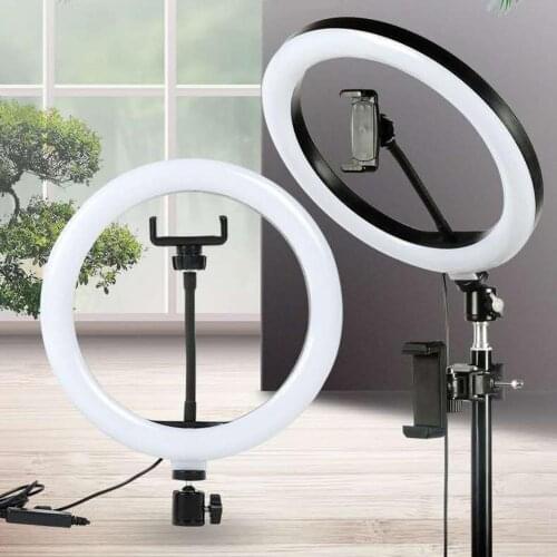 Soft LED Lighting Floodlight Video Conference Photography Shooting Light 3200-5600k Adjustment Selfie Ring Light Beautification