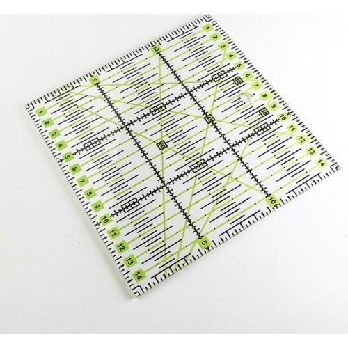 Patchwork Ruler Transparent Plastic Quilting Patchwork Ruler Tailor Yardstick Cutting DIY Sewing Tools Stationery Drawing Ruler