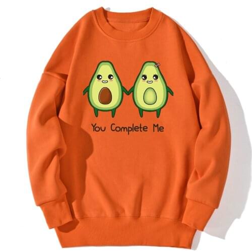 You Complete Me Print Mens Sweatshirt Hip Hop Streetwear Hoody Long Sleeve Outwear Tops Pullovers Fall 2020 New Supoleron Hombre