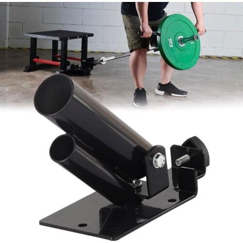 T Bar Row Platform Wall Floor Mount Attachment Works With Rack & Barbell For Strength Training