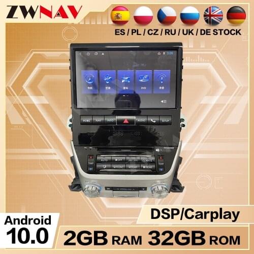 128G Carplay For Toyota Land Cruiser GXR 2008 2009 2010 2011 2012 2013 2014 2015 Android Stereo Player Radio GPS Navi Head Unit