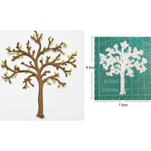 2021 New Cutting dies Tree Metal Cutting Dies Cut Mold Decoration Scrapbook Paper Craft Knife Mould Blade Punch Stencils dies