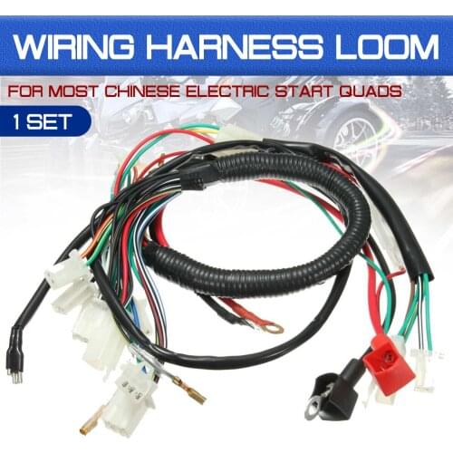 50cc 70cc 90cc 110cc 125cc CDI Wire Harness Stator Assembly Wiring Set ATV Electric Quad Pit Bike