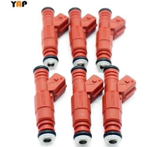 NEW Fuel Injector (6) FOR FitVolvo V70 S70 C70 S60 850R 2.5L 3.0L 2500cc 3000CC V6 0280155759 1996-2004