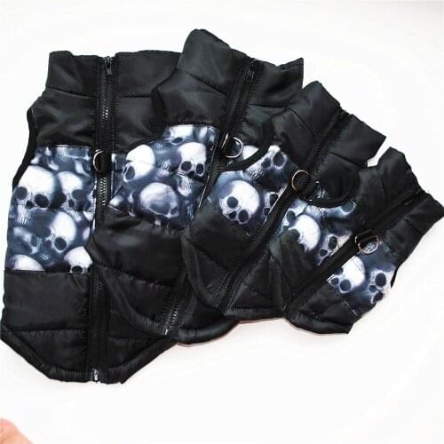 AHUAPET Winter Jumpsuit Warm Vest Dog Parka Clothes For Pomeranians Dachshund Padded Outfit Chihuahua Cheap Clothes For Dogs