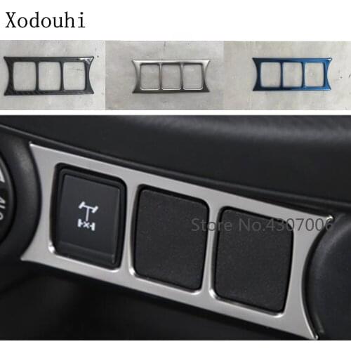 Car Left Control Socket Charge Cigarette Smoke Lighter Switch Frame Lamp Stick Trim 1pcs For Nissan Terra 2018 2019 2020