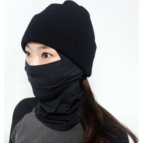 Balaclava ski mask ski bib sports mask for face Elasticized funny bandana winter sport outdoors