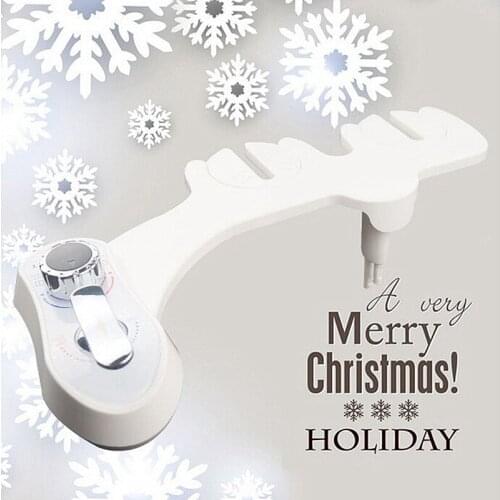 No battery toilet seat bidet,hot and cold water double Nozzle bidet,Retractable nozzle bidet enema nozzle shower sprayer,J17603