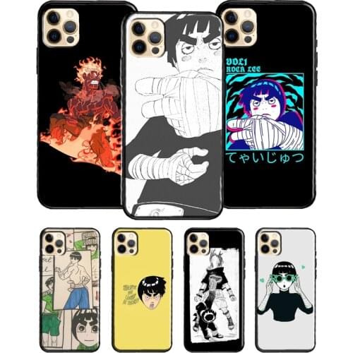 Rock Lee Phone Case For iPhone 11 Pro Max 12 Mini X XR XS Max 6S 7 8 Plus SE 2020 Soft TPU Cover