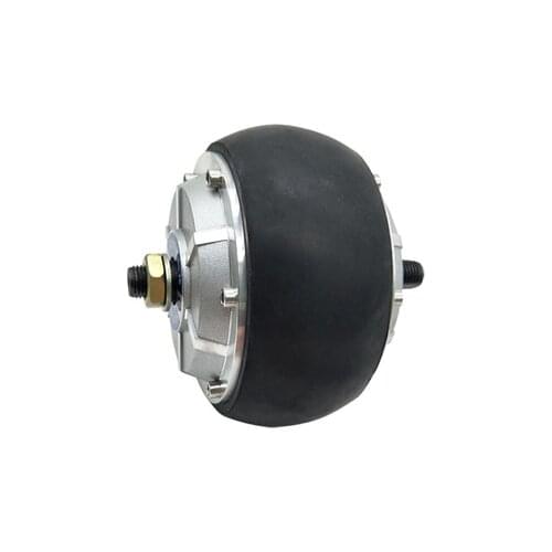 DC24V~48V 4.5 inch miniature wheel type robot wheel Servo motor Built-in 1024 line photoelectric encoder CAN/RC driver optional