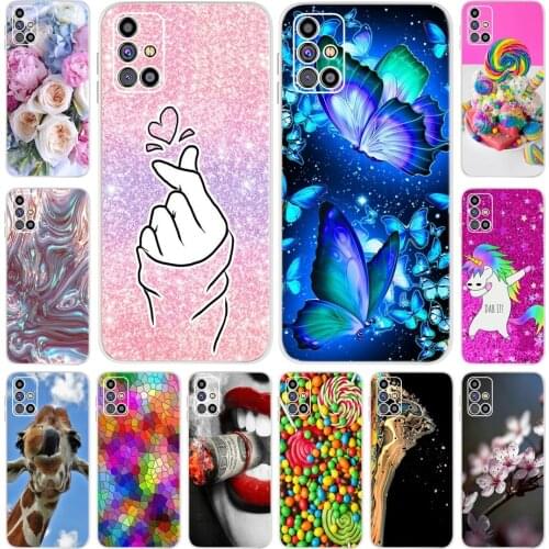 For Samsung M31s Case Silicone Soft TPU Back Cover For Samsung Galaxy M31s M 31s 2020 SM-M317F Phone Cases