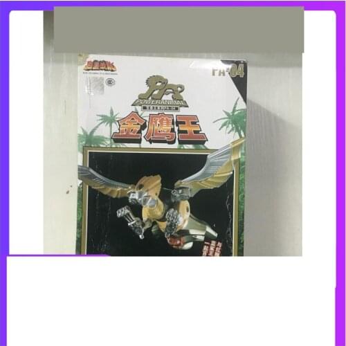 New BANDAI Super Sentai Action Figures Model Toy Collectible HyakujyuuSentai GanRanger Animal Eagle PA-04 Robot Model Gift