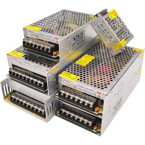 Switching Power Supply 12 Volt 24 Volt Power Supply Transformer 220V To 5V 9V 12V 24V 48V 1A 2A 3A 5A 10A 20A 30A SMPS For LED