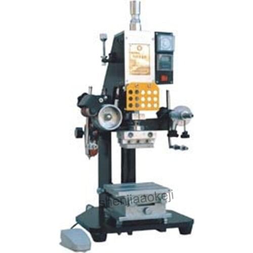 JL-90-1 Pneumatic Hot Stamping Machine / Embossing Machine / Automatic Paper Feeding / Printable Brand / Business Card / Leather