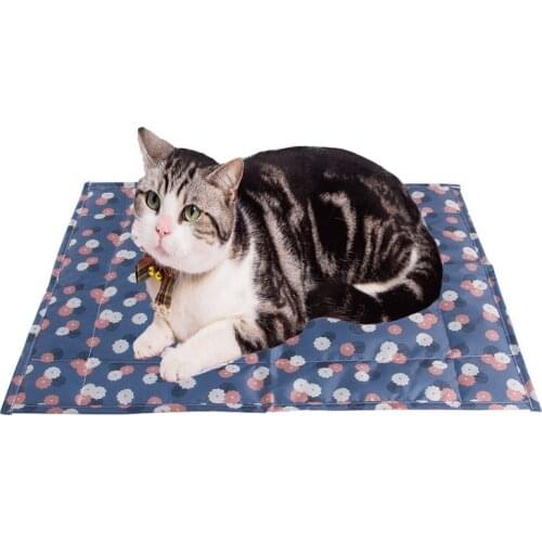 Dog Mat Cooling Summer Pad Mat For Dogs Cat Blanket Sofa Breathable Pet Dog Bed Summer Washable For Small Medium Large Dogs Car