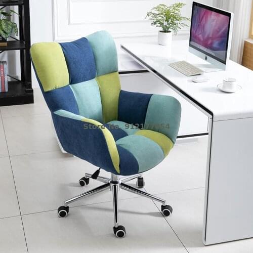 Computer chair home comfortable office chair backrest chair bedroom study sofa seat ergonomic lift swivel chair