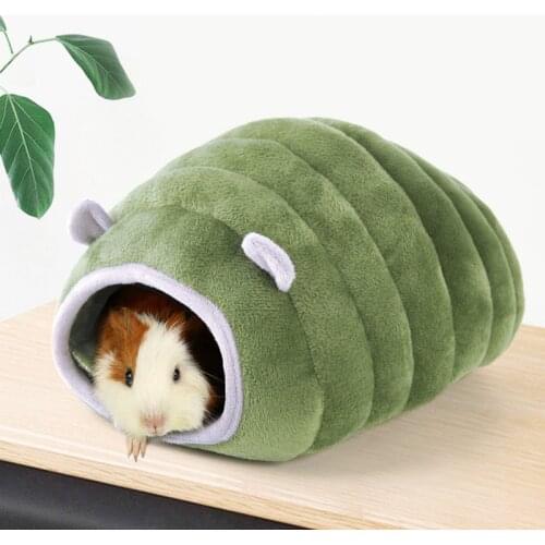 Guinea Pig Bed, Hamster Hedgehog Winter Nest, Small Animals Warm Cage Cave Bed House