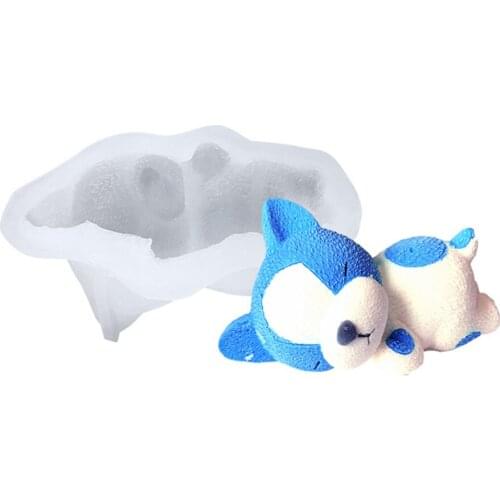 Cute Fox Shaped Silicone Fondant Cake Decorating Mold Epoxy Resin Jelly Pudding Molds Baking Tools Kitchen Accessories