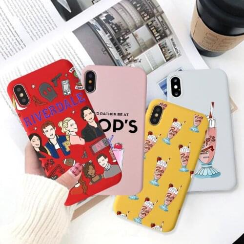 GYKZ American TV Riverdale Jughead Jones Fitted Case For iPhone XR XS MAX X 7 8 6 6s Plus Soft Silicone Phone Cover Candy Fundas