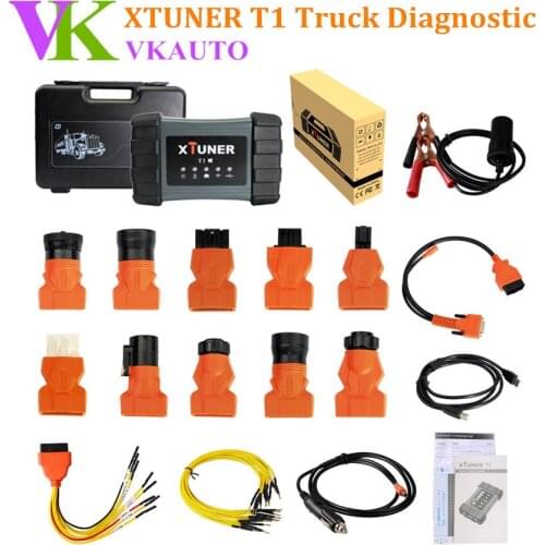 New XTUNER T1 Heavy Duty Trucks Wifi Auto Intelligent Diagnostic Tool DHL Free Shipping