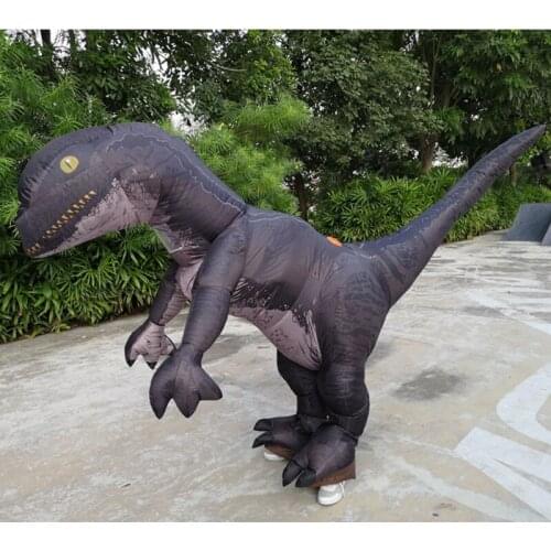 New Inflatable Dinosaur Mascot Costume Inflatable Costume Suits Cosplay Party Game Dress Outfits Carnival Christmas Easter AD