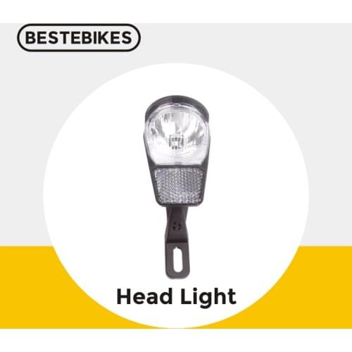 Headlight 6V Front Light For Bafang BBS01 BBS02 BBSHD Mid Drive Motor Conversion Kit