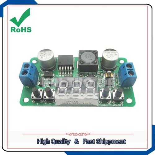 LM2596 DC-DC adjustable step up module Booster with voltmeter display power supply converter