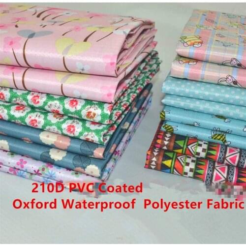 Rose lily PVC Oxford Waterproof Polyester Fabric Upholstery Resistant Durable Table Bag canopy Tent Picnic Outdoor Cushion