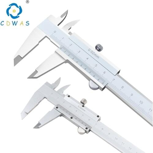 0-150mm 0-200mm 300mm 0.02 Vernier Caliper With Box High Precision Multiple uses Metal Calipers Gauge Micrometer Measuring Tools