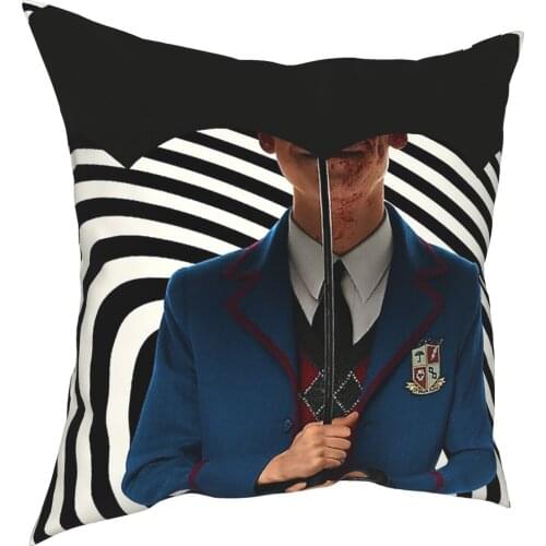 Number 5 The Umbrella Academy Pillowcover Decoration Cushions Throw Pillow for Sofa Polyester Double-sided Printing Novelty