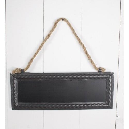 Vintage Retro Rectangle Handmade Small Chalkboard Sign